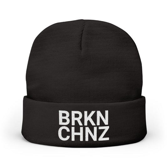G51 BRKN CHNZ - KNIT BEANIE