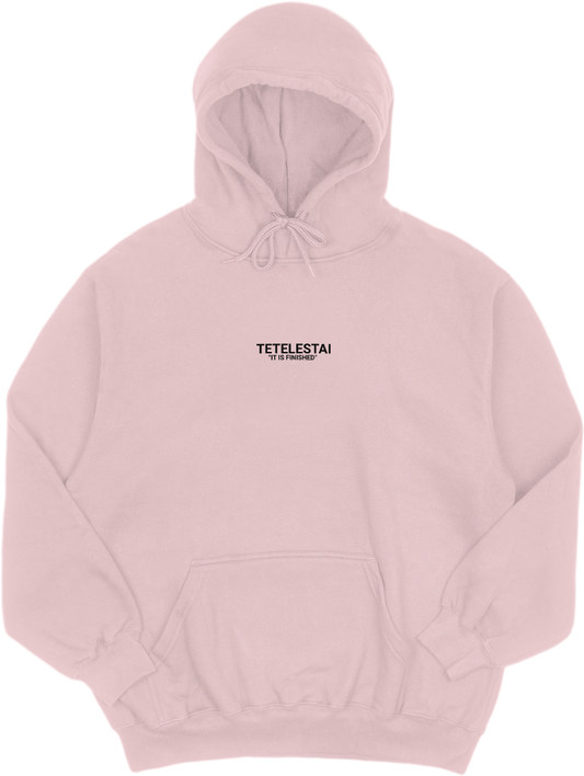 "TETELESTAI - IT IS FINISHED" Embroidered Comfort Hoodie
