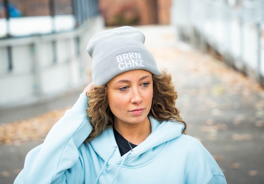 G51 BRKN CHNZ - KNIT BEANIE